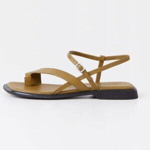 Izzy Sandals - Vagabond Shoemakers - Size 10 - Olive Green/ Brown/Tan